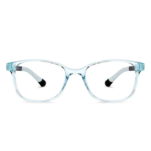Hooper Blue Transparent Full Rim Rectangle HP E15084L
