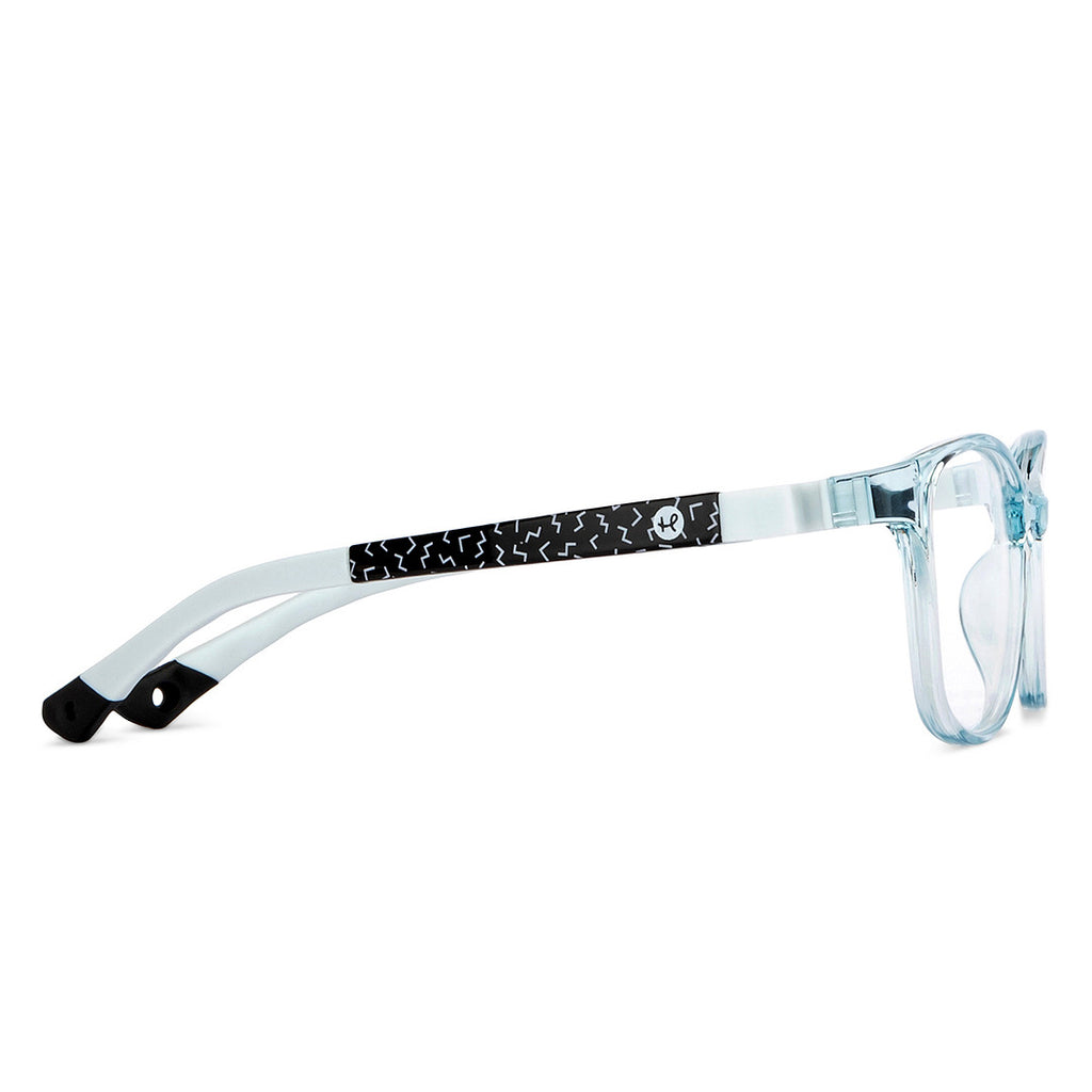 Hooper Blue Transparent Full Rim Rectangle HP E15084L