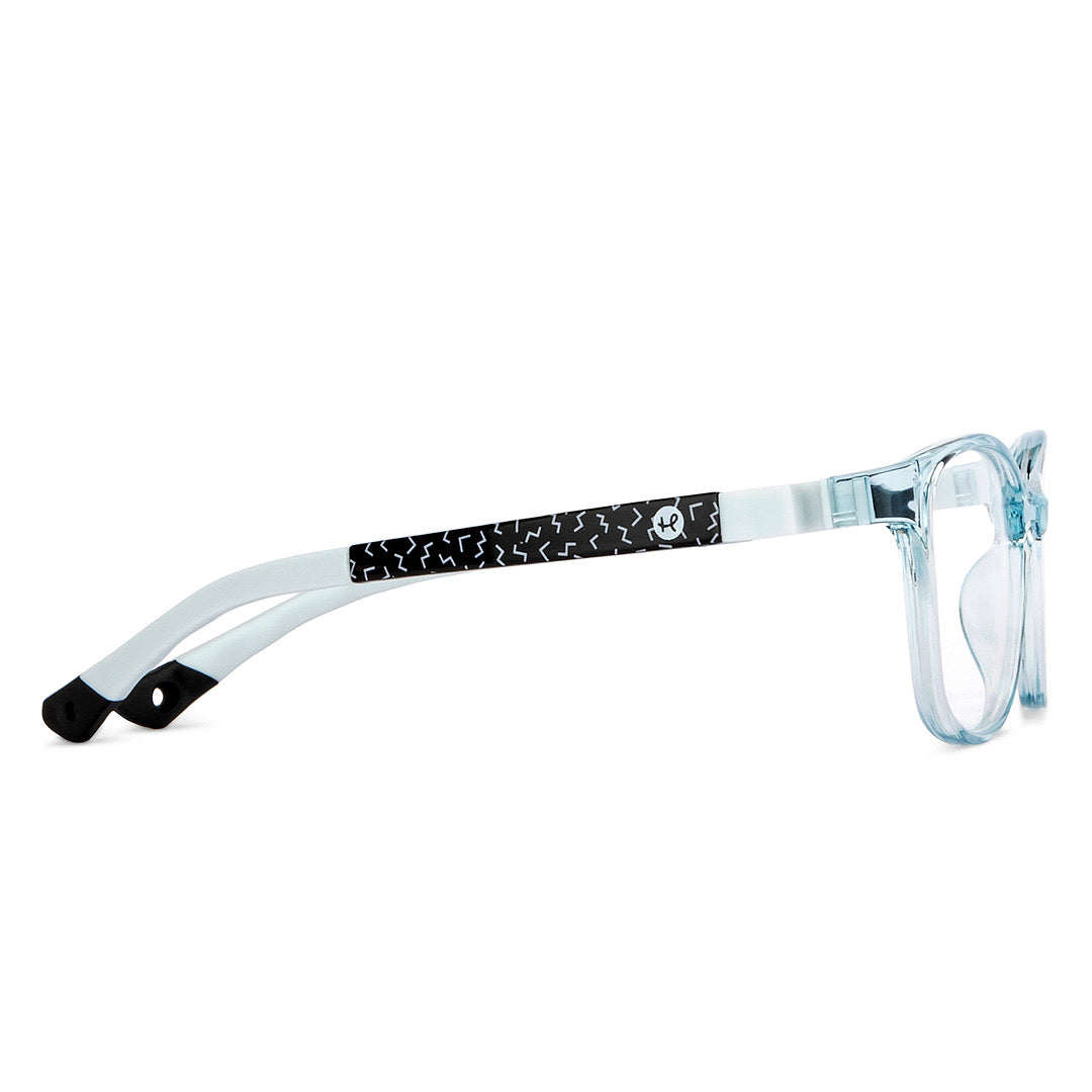 Hooper Blue Transparent Full Rim Rectangle HP E15084L