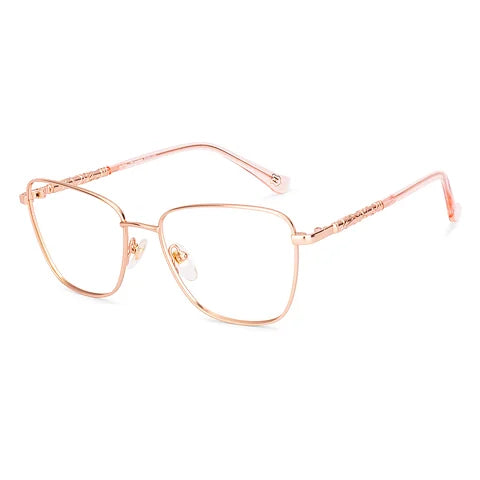 Rose Gold Full Rim Cat Eye LK E18003