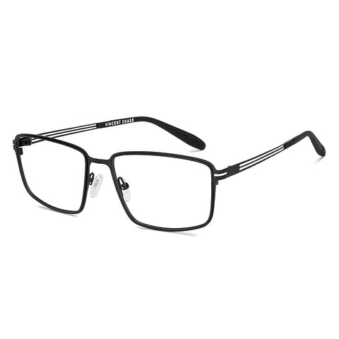 Vincent Chase Black Full Rim Rectangle VC E000720