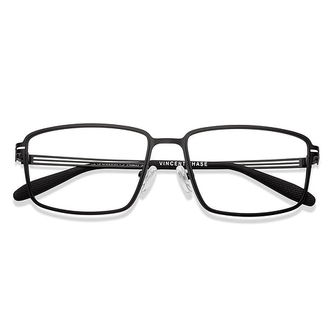 Vincent Chase Black Full Rim Rectangle VC E000720