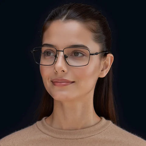 Black Full Rim Rectangle LK E17990