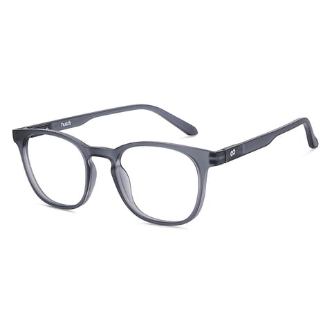 Hustler Grey Stone Full Rim Square LA E15417-W