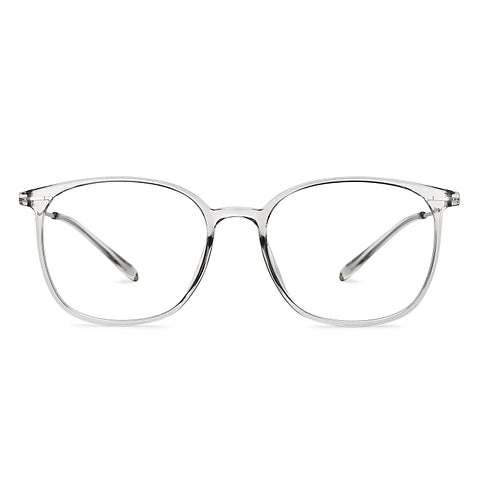 Grey Transparent Full Rim Round LA E13068