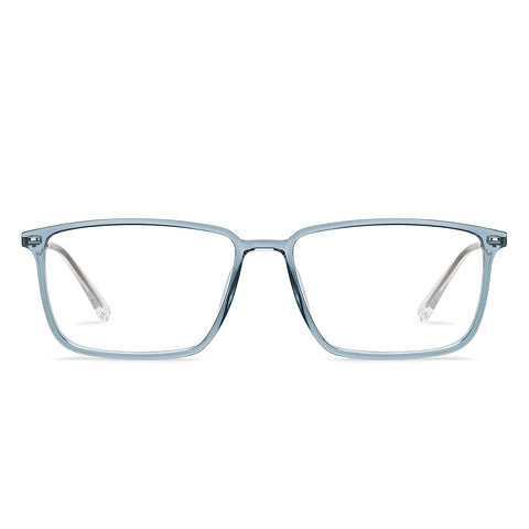 LK Blue Transparent Full Rim Rectangle LA E16643