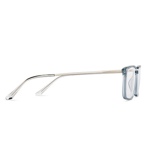 LK Blue Transparent Full Rim Rectangle LA E16643