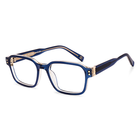 Hooper Navy Blue Full Rim Rectangle LK E18466