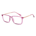 L K Pink Full Rim Rectangle LA E16643