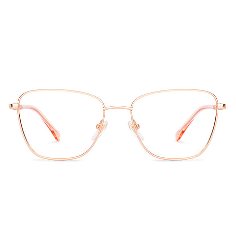 Rose Gold Full Rim Cat Eye LK E18003